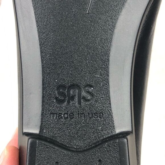 NWOT SAS Coco Slip On Loafer Black Bow Women's Sz 7.5 - Picture 10 of 11